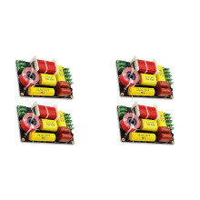 4Pcs WEAH-250 250W 2 Way Frequency Divider Tweeter Bass Crossover Filter DIY Speaker Filter Circuit Home Sound Theater