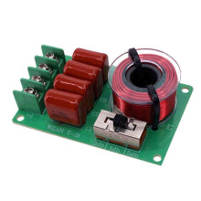 4X Dzielnik CzęStotliwośCi Hi-Fi Audio TREBLE BASS Rozdzielacz CzęStotliwośCi Stereo Filtry Zwrotnicy do GłOśNika 2-16Ohm