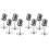 8Pcs Retro Microphone Props Model Vintage Microphone Antique Microphone Toy Microphone Stage Table Decor,Silver 1