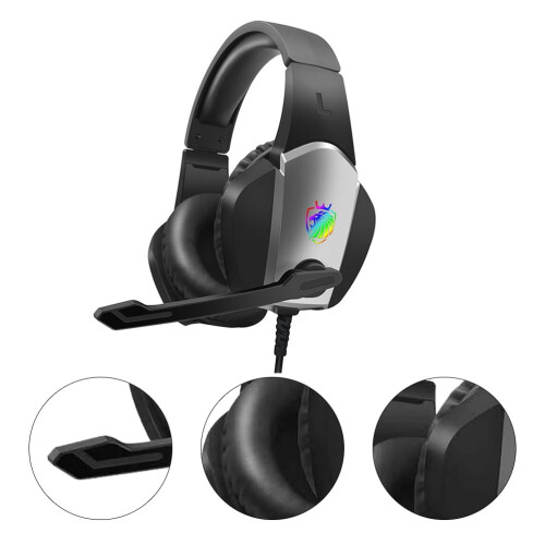 1 paio di cuffie da gioco alla moda per computer 2