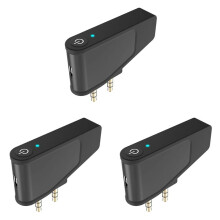 3X Adaptador de VôO de Companhia AéRea 5.3 Transmissor A2DP para Fones de Ouvido com Cancelamento de RuíDo Sem Fio Aonic 40 50