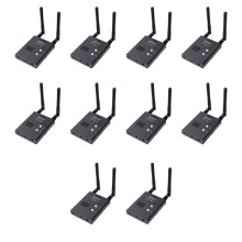 10X RéCepteur FPV 5.8 GHz 48CH RD945 Diversity avec A/V et Câbles D'Alimentation