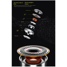 4X Headphone Speaker 10mm Speaker DIY Headphone Speaker Composite Membrane Speaker Headphone Speaker Driver