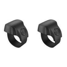 2X Portable 5.1 Phone Selfie Shutter Remote Control Ring Wireless Remote Control Ring(Black)