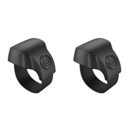 2X Portable   5.1 Phone Selfie Shutter Remote Control Ring Wireless  Remote Control Ring(Black)