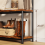Coat Rack Stand with Hooks Shoe Rack and Bench 7 Hooks 4