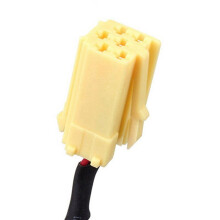 5X Voiture 5.0 Câble Aux Microphone Mains Libres TéLéPhone Portable Adaptateur D'Appel Gratuit pour Punto Alfa 159