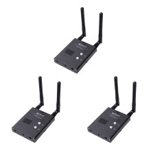3X FPV 5.8 GHz 48CH RD945 Diversity Receiver with A/V and Power Cables