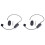 2X Universal 2.4G Wireless Headset Bee Teaching Amplifier Sound Ear Hanging Headset Microphone Microphone 1