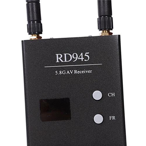 3X FPV 5.8 GHz 48CH RD945 Diversity Receiver with A/V and Power Cables 1
