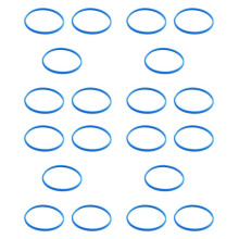 20 Szt. Gumowy Profesjonalny PierśCień MaskująCy Mikrofon MateriałY Eksploatacyjne do Mikrofonu Przewodowe PierśCienie Ochronne Bezprzewodowe