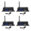 4X DMX 512 Wireless Controller Receiver Transmitter LCD Display Power Adjustable for Disco DJ Stage Bar Light-EU Plug 2