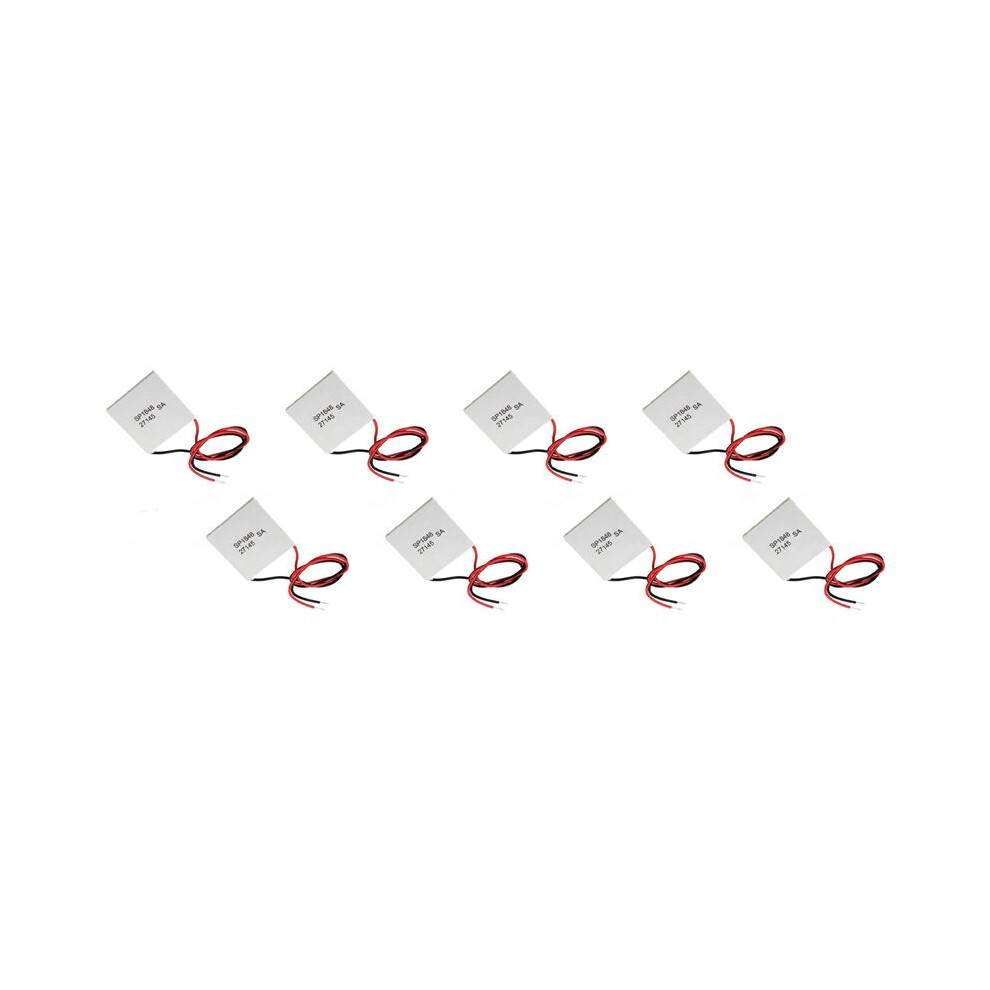 8Pcs 40X40mm Thermoelectric Power Generator Sp1848-27145 Peltier Teg Module 6032398827055