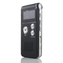 Recorder, draagbare bandrecorder voor interviews met speler, draagbare speler, draagbare bandrecorder voor spraakopnamen met speler