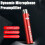 2X Replace for DM1 Dynamic Microphone Preamplifier 28DB Gain Amplifier for Dynamic and Passive Ribbon Microphones,Red 3
