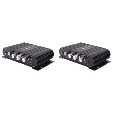 2X ST-838 HIFI Amplifier 2.1 Channel Car MP3 Amp AUX Input High & Low Bass Adjustment Super Bass 20Wx2+40W Amplifier