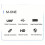 2X UHF Microphone Converter XLR Transmitter Receiver for Dynamic Microphone Guitar Receiver Transmission Adapter 2