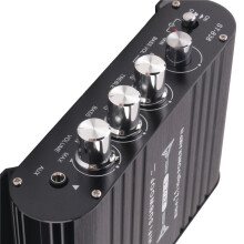 2X ST-838 Amplificateur HIFI 2.1 Canaux Voiture MP3 Ampli EntréE AUX RéGlage des Basses Hautes et Basses Amplificateur Super Bass 20Wx2 + 40W