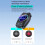 2in1 BT Audio Transmitter Receiver Real  Status Display Wired Speakers/Amplifiers Support Desktop Computer Notebook 9