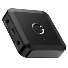 2 in 1 5.2 Audio Transmitter Receiver 24Bit 96Khz 3.5MM AUX Adaptive LL HD Wireless Adapters for TV PC Car