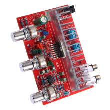 Placa Amplificadora de Potencia EstéReo para Coche de 40 W + 40 W, CC 12-15 V, 2.0 Canales, TDA7377, Ajuste Multibanda.