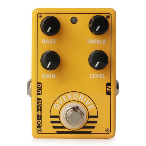 D-8 Overdrive Elgitarr Effektpedal Overdrive Effekt True Bypass Extremt Mångsidiga Pedaler Gitarrtillbehör