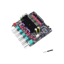 XY-Q100H Bluetootooth Amplifier Board 2.1 Channel 50Wx2+100W Amplifier Board TPA3116 Subwoofer Audio Module