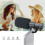 Microphone Cardioïde Compact 3,5 mm, Microphone D'Enregistrement Téléphonique, Réduction Du Bruit, Petit Microphone, Vlog, Diffusion en Direct 7
