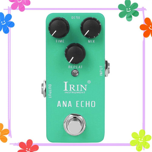 IRIN Ana Echo -10 Electric Guitar Effect Pedal with Smooth Analog Delay 1