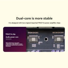 XY-Q100H Digital Power Amplifier Board 2.1 Channel 50Wx2+100W Subwoofer Amplifier Module with Shielded Wire