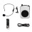 Wireless Microphone Double Noise Reduction Stereo Sound Microphone Megaphone Lavalier Microphone for Teaching and Class 1