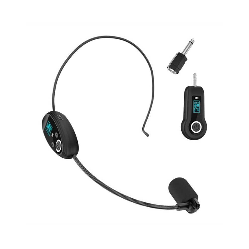 2.4G -Mounted Wireless Microphones Headset Transmitter With Receiver For Voice Amplifier Speaker Teaching Audio A 4713344564997