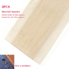 Conjunto de 3 Meias-Calças Femininas Ultrafinas e Transparentes para o Verão, Meias Longas para Festas e Baladas, Meias-Calças Sensuais para