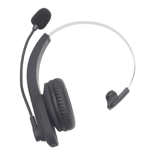 Fone de Ouvido Sem Fio  Trucker com Microfone com Cancelamento de Ruído para Trabalho, Celular, Laptop e Escritório