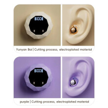 Wireless Sleep Earbuds Ear Buds, Sleep Earphone Small Design for Side Sleepers Earphones Violet