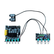 8-36V Fever Karaoke Reverb Board Microphone Karaoke Singing Front Board DSP Mixing Anti Howling AMP with TB21H
