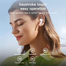 Wireless Translation Headphones with Touch Screen ANC ENC Noise Cancellation Multiple Languages Translator