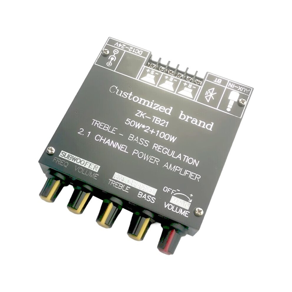 High Power Tpa3116 2.1 Channel 5.0 Digital Power Amplifier Board Hifi Subwoofer 2X50w+100W Power Amplifier 6032483752842