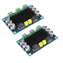 2 Pcs XH-M542 100W Audio Amplifier Board 12V 26V TPA3116D2 Mono Channel Digital High Power AMP Module