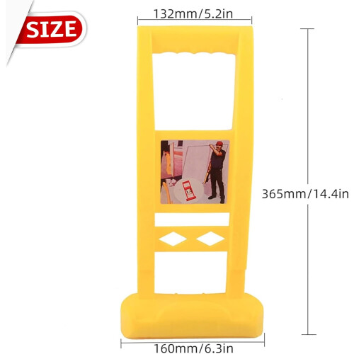 2pcs Adjustable Drywall Props with Plywood Lifter 2