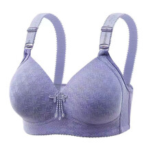 Plus Size-BH:ar för kvinnor, spårfria, bekväma, inga stålringar, andningsbara, rynkande BH, underkläder, vardags-BH, storlek S-2XL