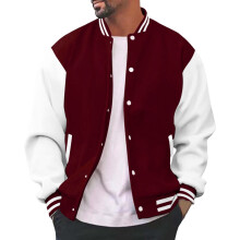 Varsity-jacka Herr, Herr Varsity Baseballjacka Casual Pojkar College Lätt Jacka Kappa