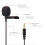 Microfono Omnidirezionale Microfoni Lavalier da 3,5 Mm con Fermacravatta  Microfono Audio per Fotocamera Computer Laptop Telefono 2