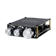 XY-T100H 5.0 Digital Amplifier Board TPA3116D2 100Wx2 Stereo HIFI Audio Module with Front High-Bass Adjustment