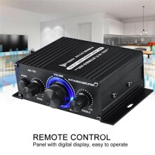 AK-170 Audio Power Amplifier Wireless HiFi Stereo Audio Power Amplifier 200W+200W with RCA Input Home Car Amplifier