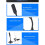 USB Laptop Microphone Voice Mic High Sensitivity  Studio Speech Mic Stand with Holder Gaming Conference for PC,White 8