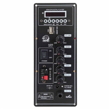 12V Amplifier Board Square Dance Speaker Amplifier Support AUX TF-Card U-Disk Recording 6-12Inch Speaker