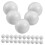 Foam Balls White Polystyrene 25Pcs 1.97in Diameter 4