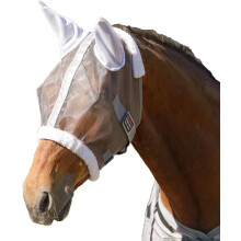 Schneiders Mosquito Mesh II Fly Horse Masks | Insect Protection & UV Shield | Breathable 350D Mesh | Contoured Fit | Safety Reflective Trim