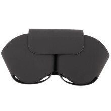 FüR AirPods Max Headset Hochwertige, Praktische KopfhöRertasche Aus PU-Silikon, Kratzfeste SchutzhüLle, Schwarz
